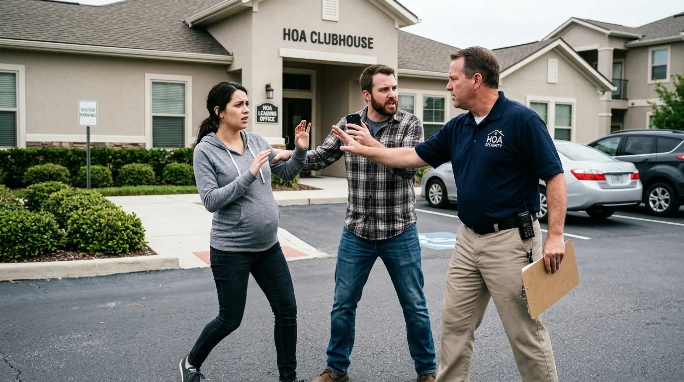 HOA Tried to Strip-Search My Pregnant Sister — I Let the Judge Watch it LIVE