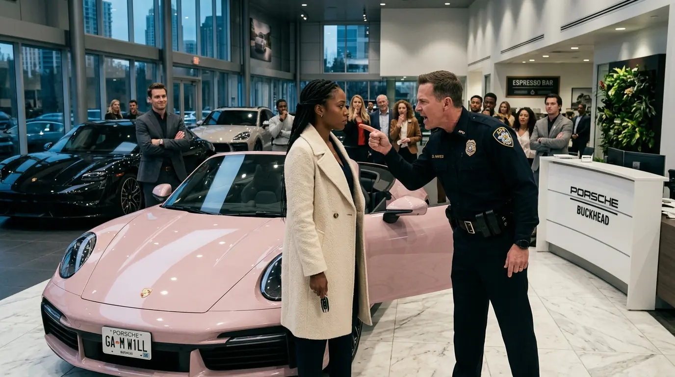 Cop Arrests Black Girl At Dealership For Stealing Porsche — Then She Made One Call