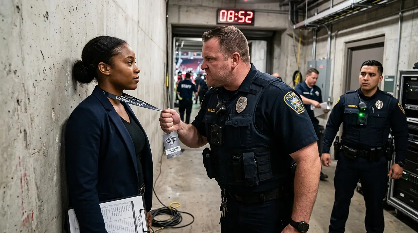 Cop Cuffed a Black Girl Before 80,000 Fans at the Soccer Final