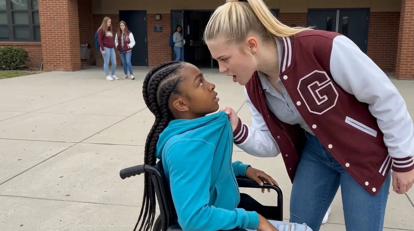 Bullies Dragged A Black Girl From Her Wheelchair At School — They Had No Idea Who Her Father Trained Her To Be