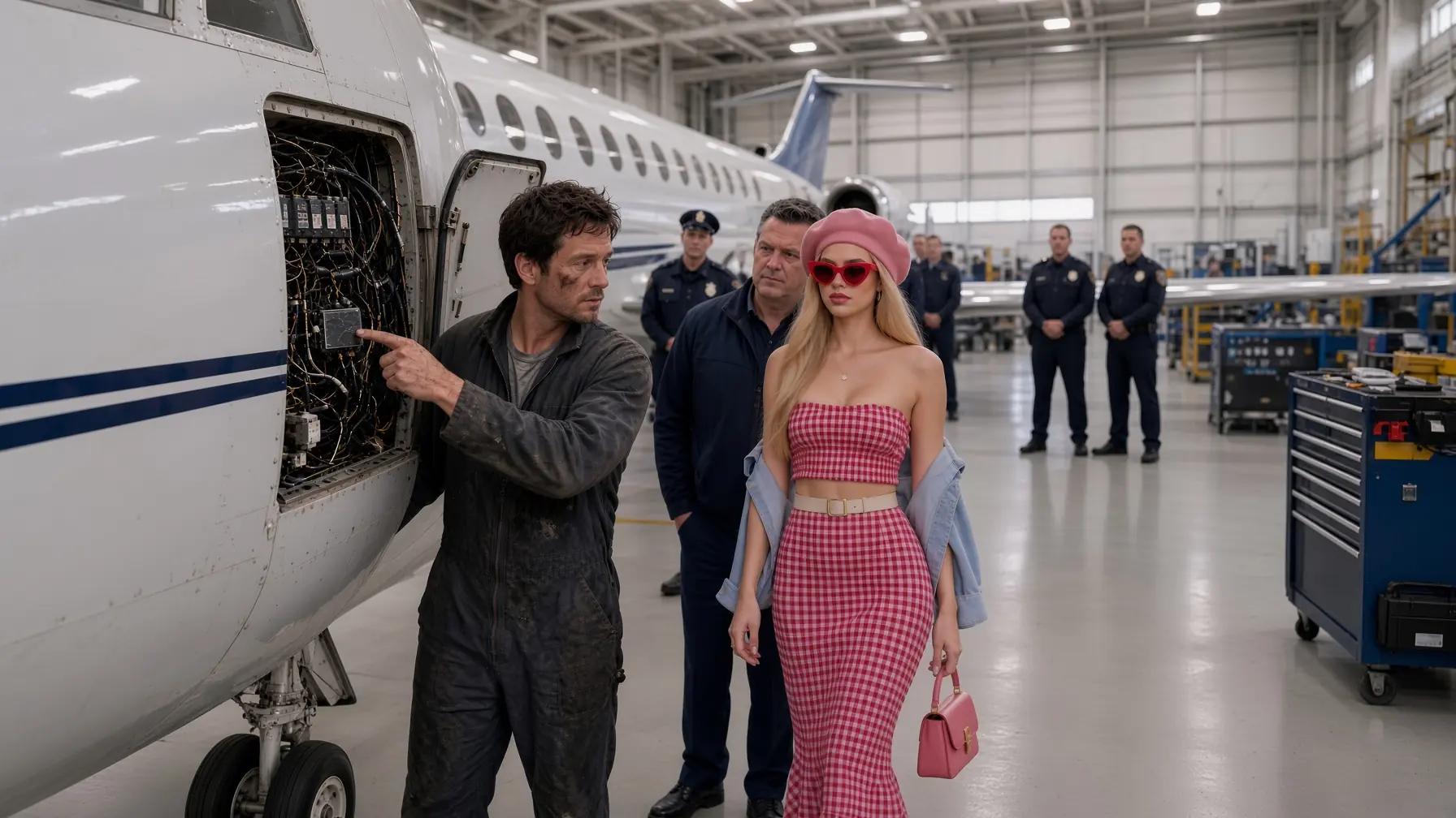 CEO Hired a Single Dad to Clean the Hangar — Until He Fixed Her $90 Million Jet