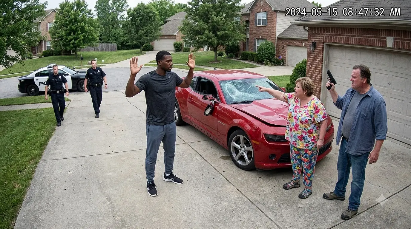 Racist Woman Attacked His Red Sports Car — Then Her Husband Aimed a Loaded Gun at His Chest
