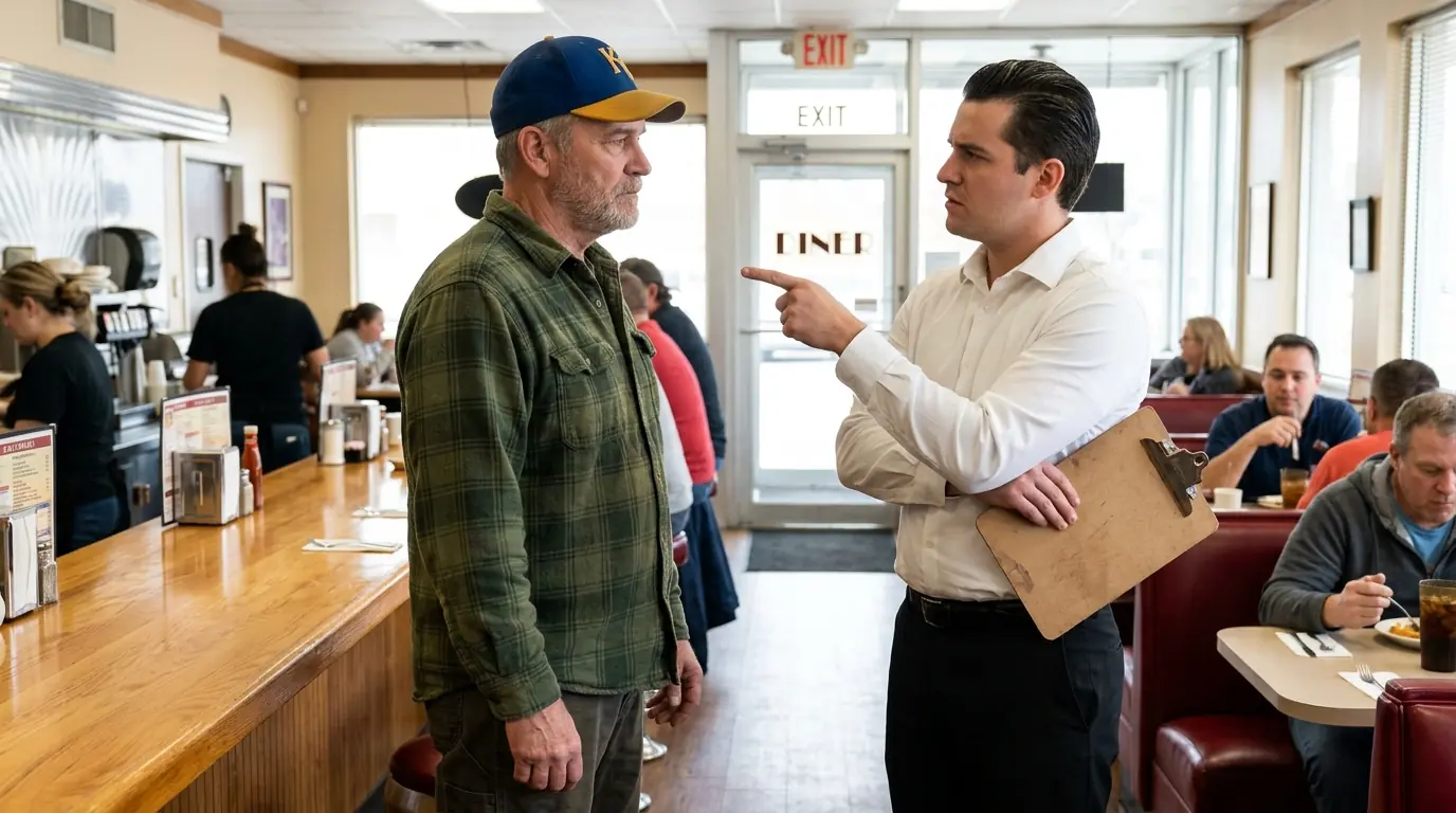 Manager Kicked an Old Man Out of a Diner — Then His Attorney Revealed He Owned All 4 Restaurants