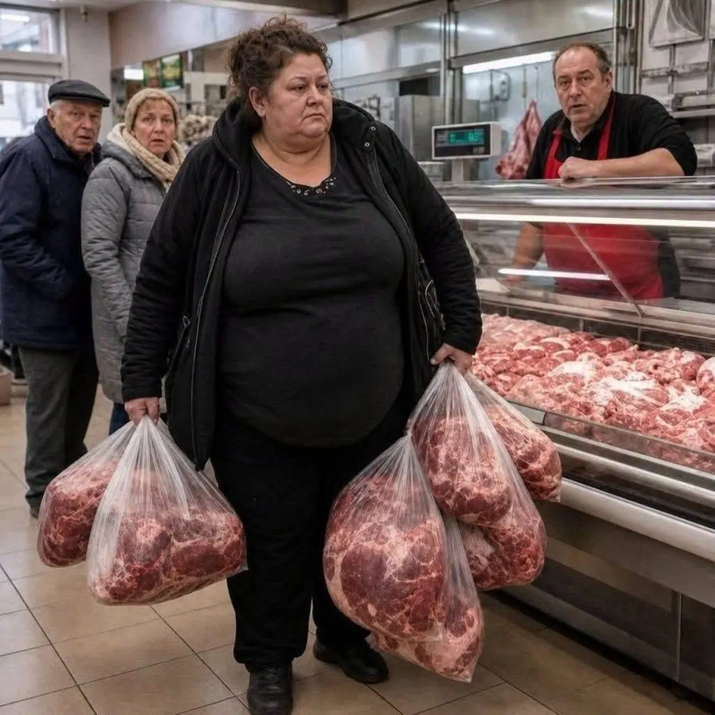 Every Day, an Elderly Woman Bought 60 Kilos of Beef