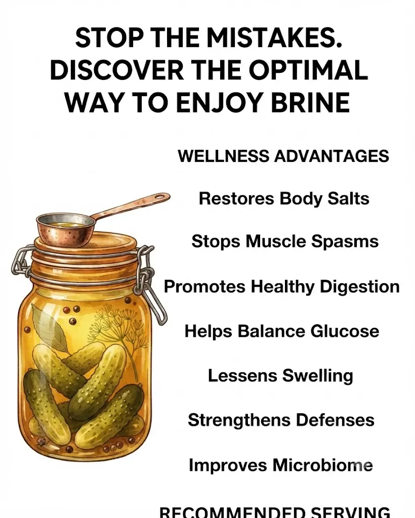You are doing it all wrong. Here’s the right way to drink pickle juice
