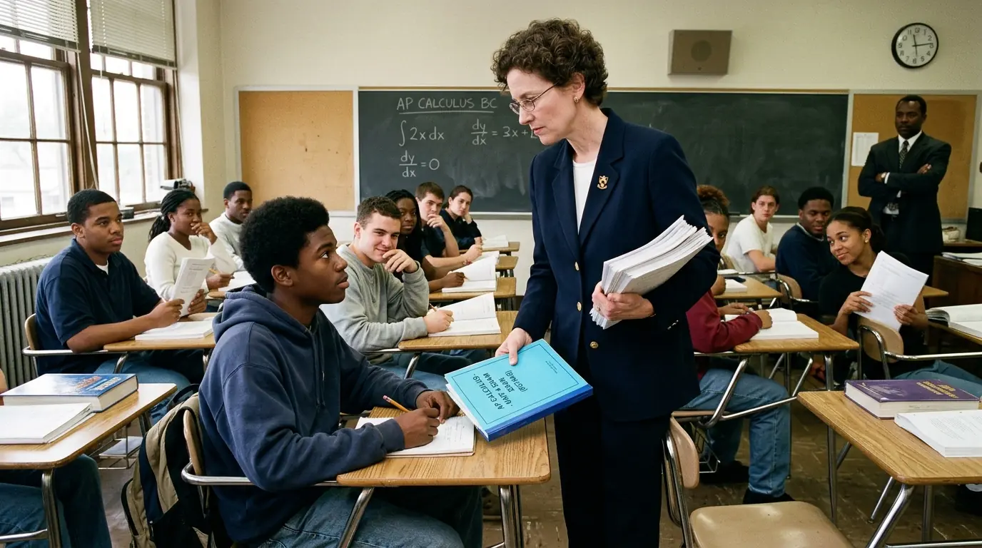 Teacher Swaps Black Kid's Exam With College Test — Her 'You'll Fail' Dies When He Turns It In Cold