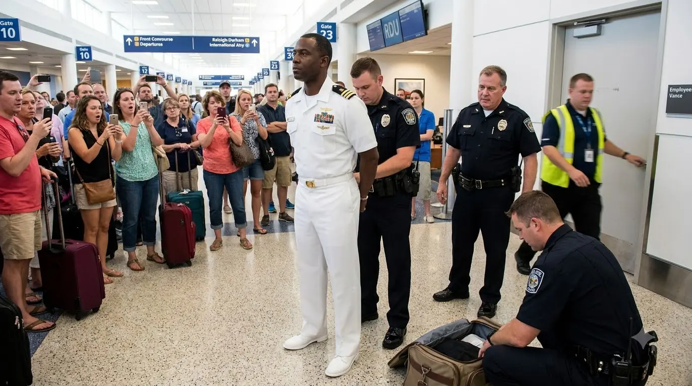 Airport Police Handcuffed a Powerful Man — Then One Phone Call Exposed Why They Needed Him Delayed