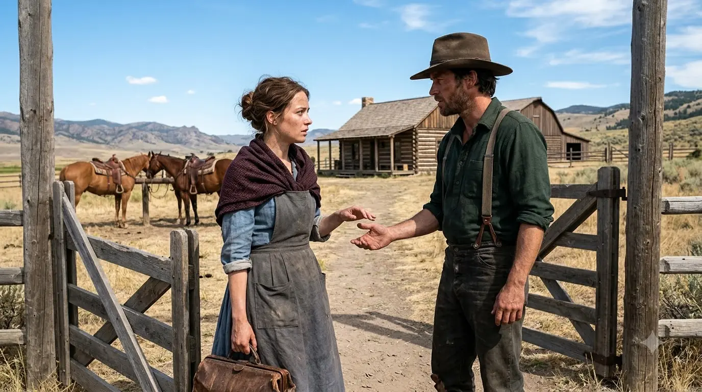 She Came to His Ranch Begging for Work — Then the Lonely Cowboy Offered Her His Name Instead