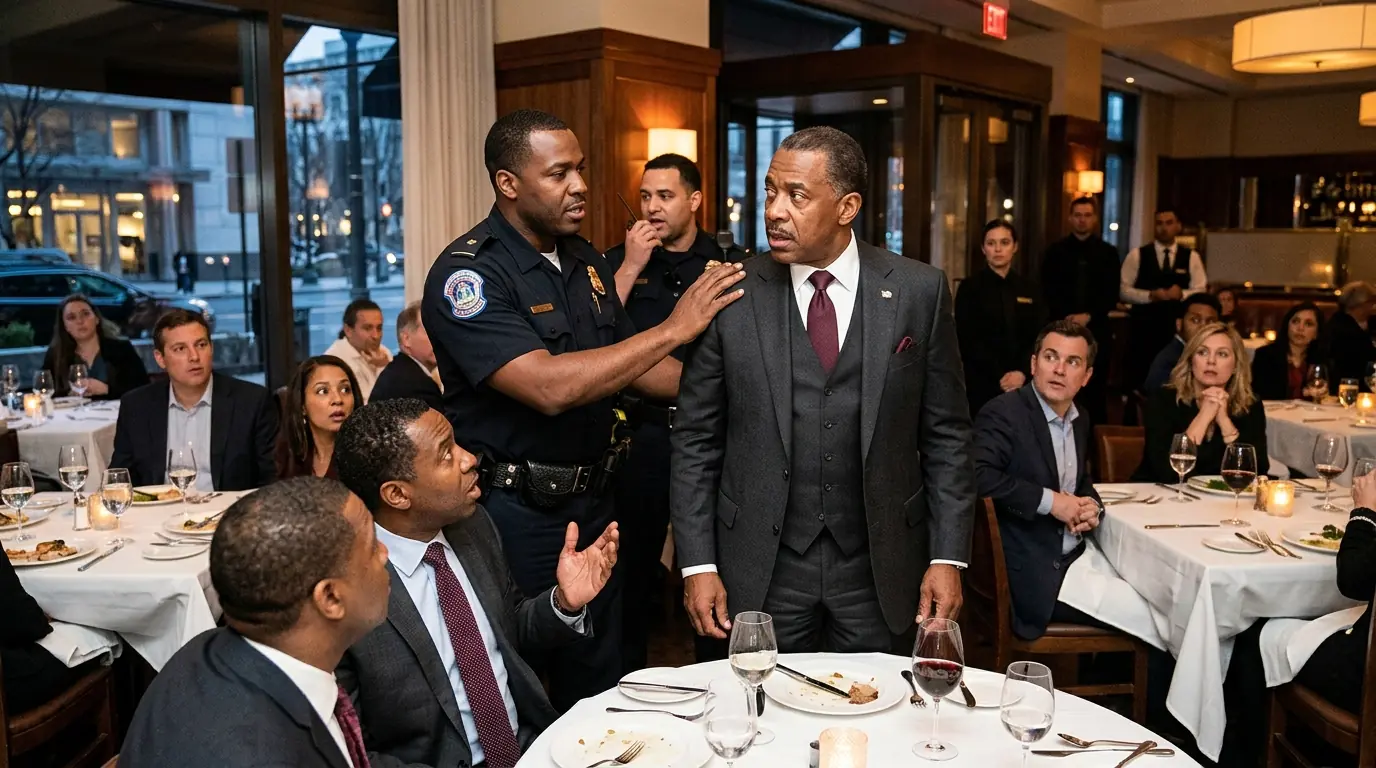 Cop Arrests a Black FBI Director at Dinner — By Midnight, His Precinct Is Locked Down