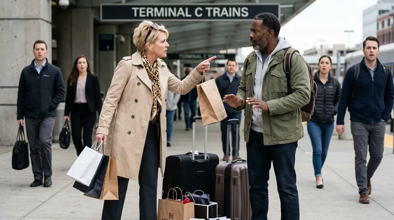 Karen Tried to Force Black Man to Carry Her Bags — Then the Entire Board of Directors Walked In