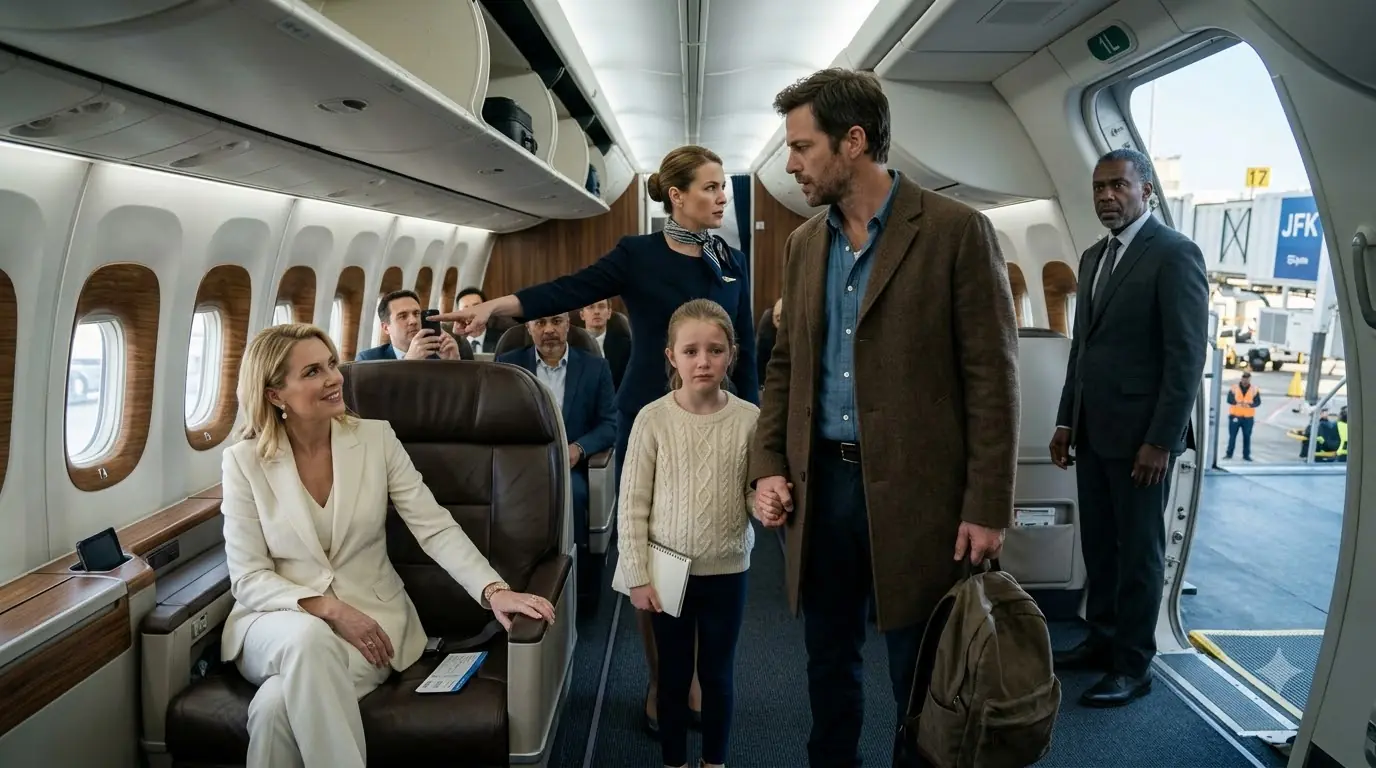 Single Dad Lost His VIP Seat to a Wealthy Passenger — 5 Minutes Later, Everyone Was Evicted