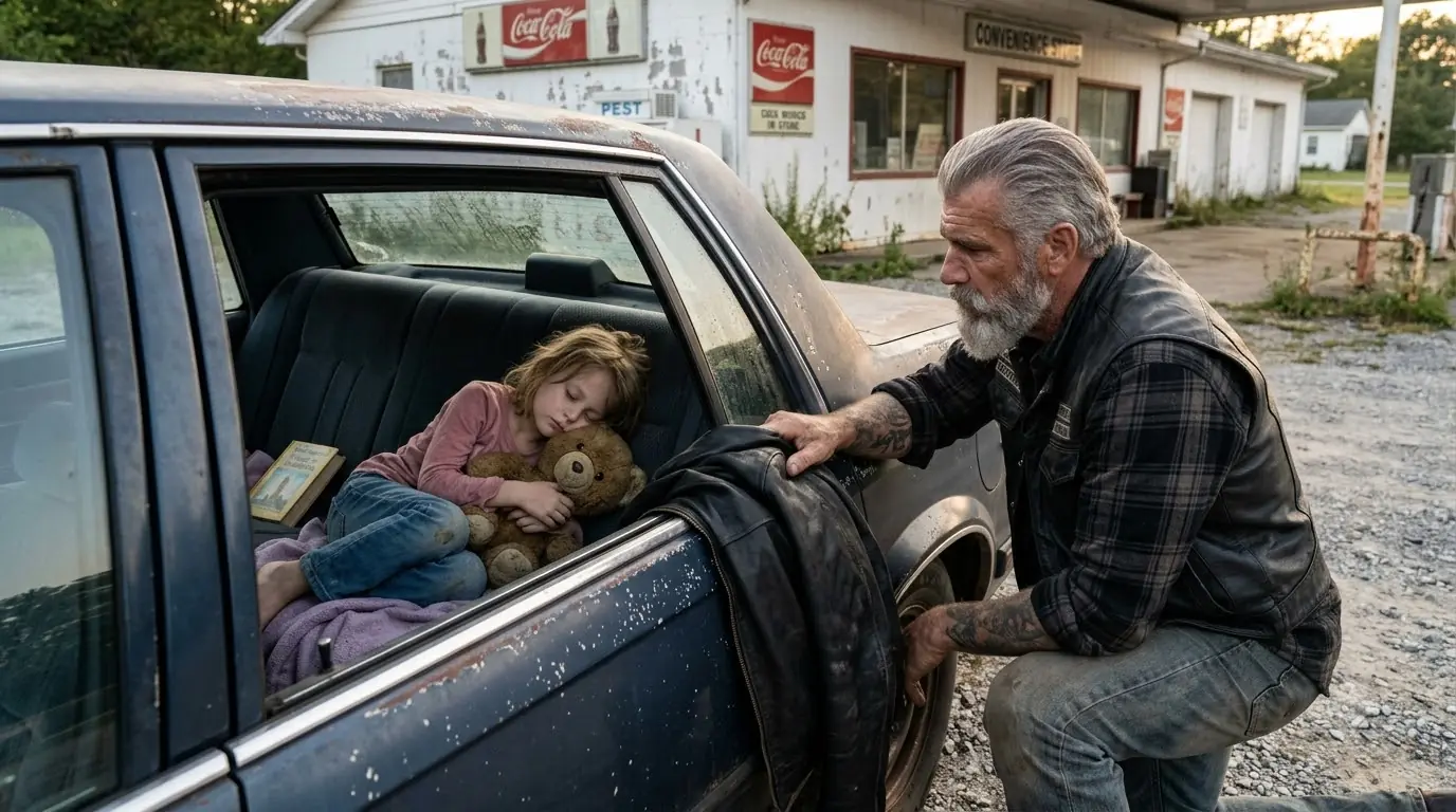 A Little Girl Told a Hells Angel She Slept in an Abandoned Car — Then 300 Bikers Gave Her a Warm Place to Belong