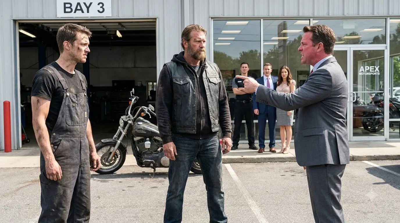 Mechanic Fixed a Hells Angel’s Bike and Got Fired — Then the CEO Saw Who the Rider Was