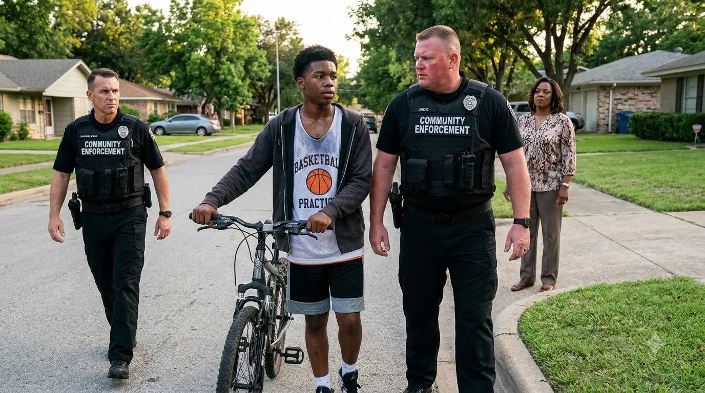 Fake HOA Cops Targets Black Teen — Until His Dad Said, “Let Him Go. Now.”