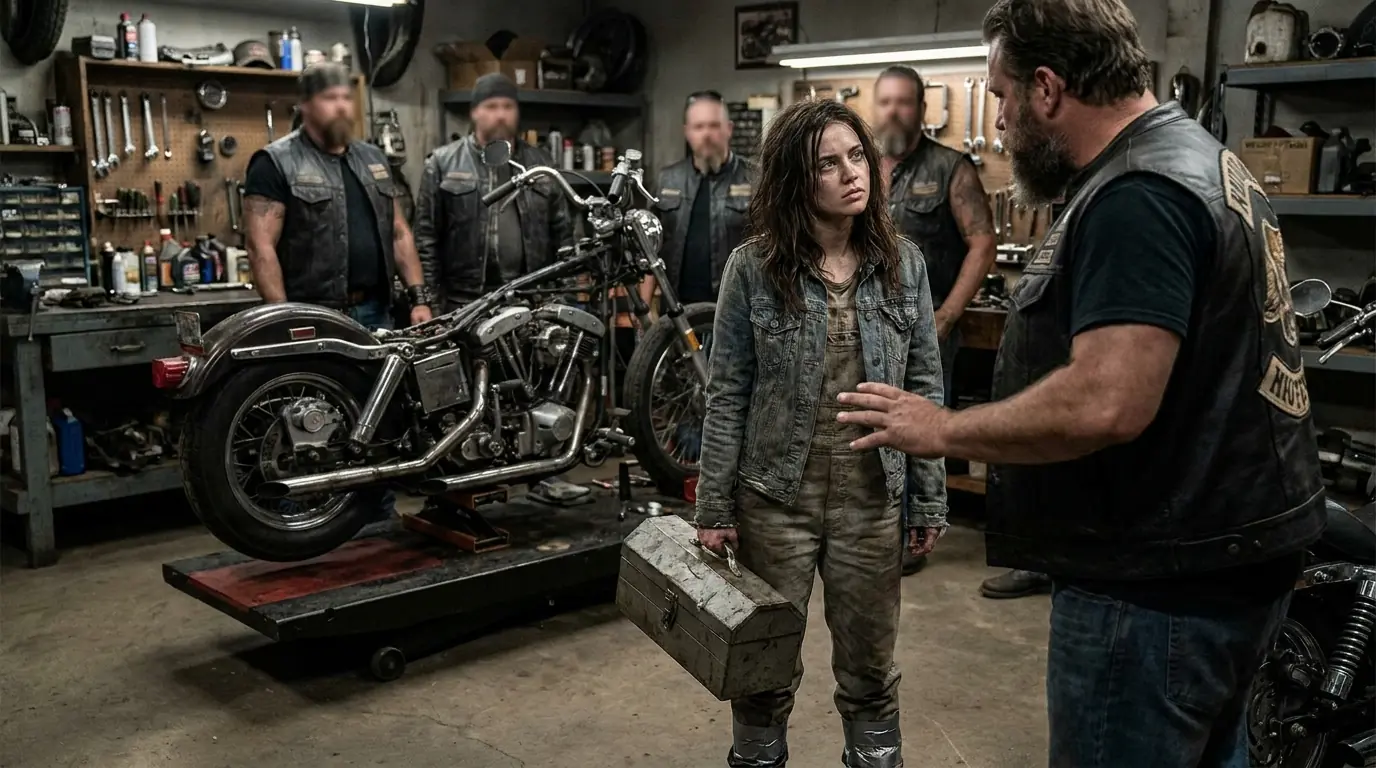 They Laughed at a Homeless Girl Fixing a Bike — Then the Engine Started on the First Turn