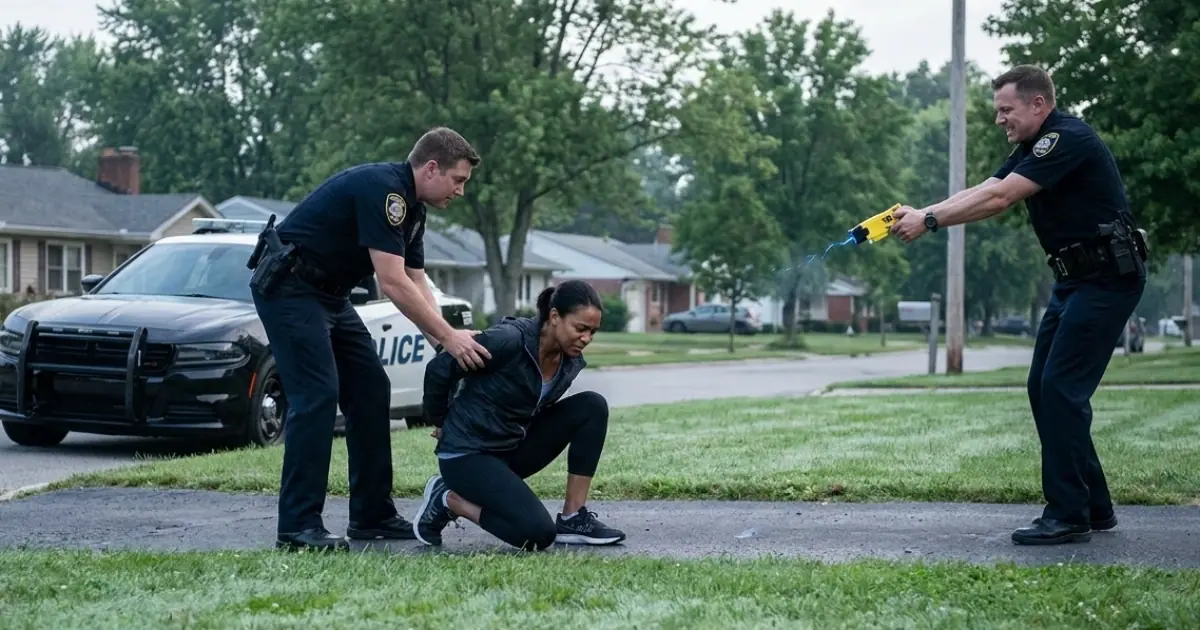 Racist Cops Attack Black Woman On A Run — Then One Fired His Taser
