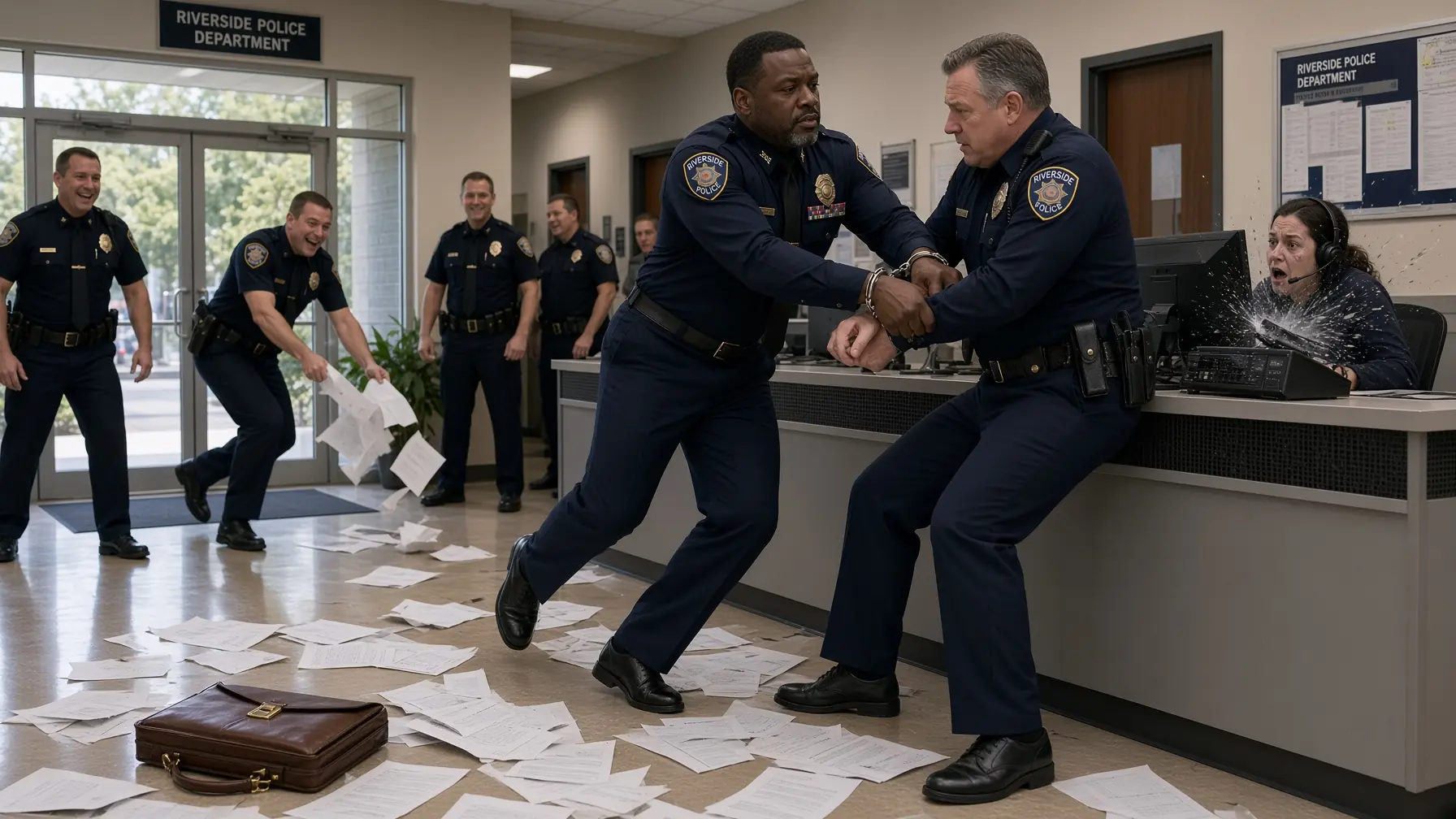 THEY HUMILIATED A MAN IN UNIFORM BEFORE CHECKING HIS IDENTITY