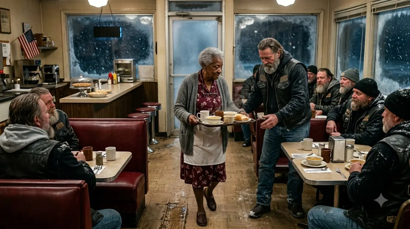 Grandma Helped 9 Hells Angels in a Blizzard — That’s When They Swore to Protect Her for Life