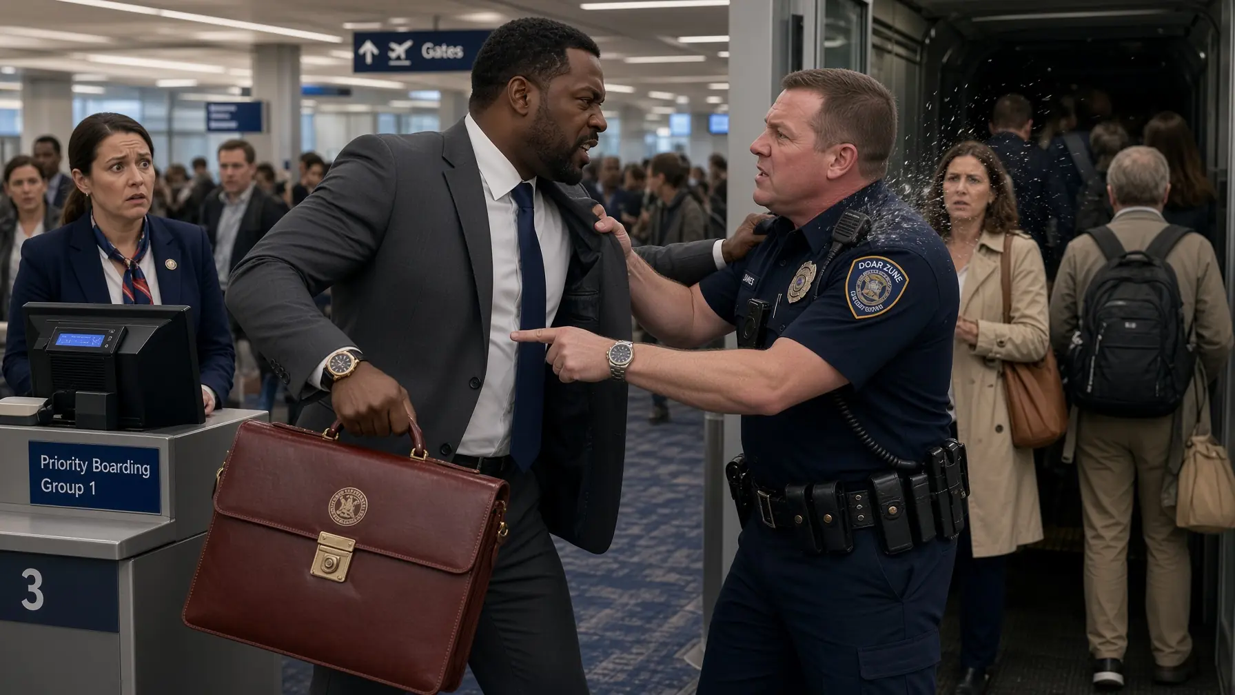 OFFICER THREATENED TO SEARCH A BLACK CEO’S BRIEFCASE — THEN ONE CALL COST HIM HIS BADGE