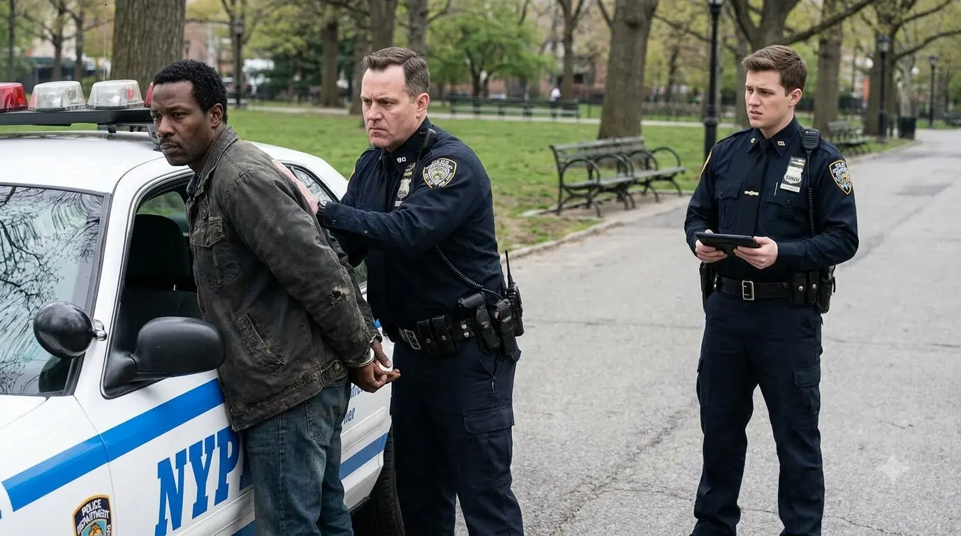 Cop Kicked a Black Homeless Man in the Park — Unaware He Was an Internal Affairs Captain Recording Everything