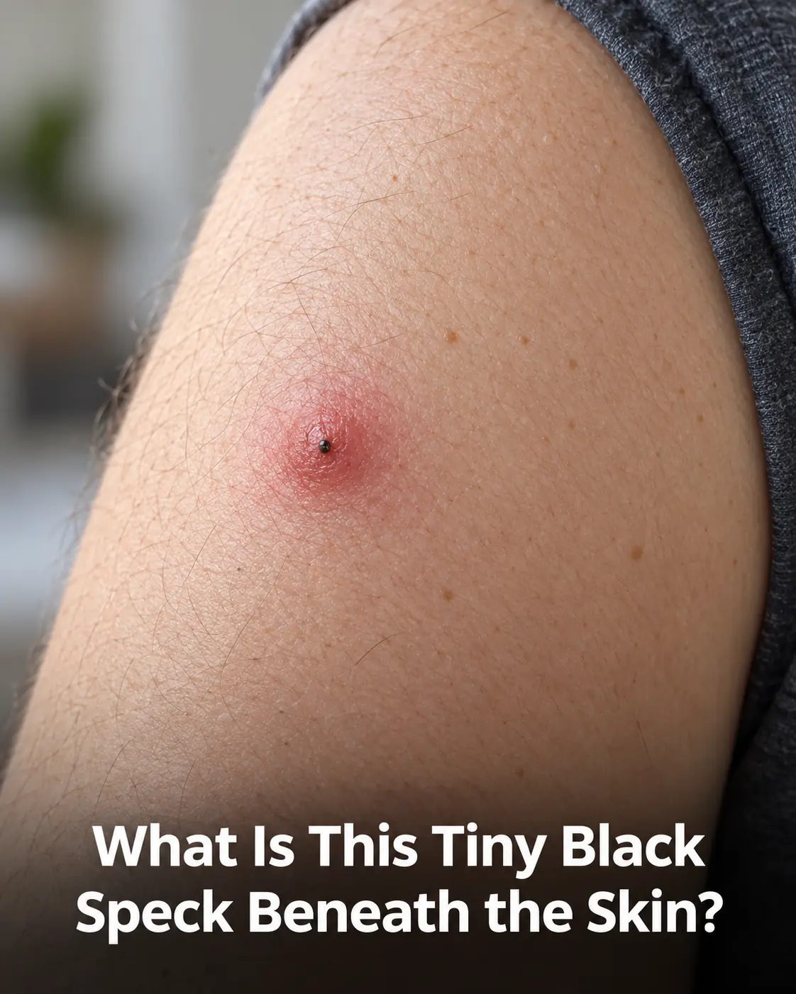 A Hard Red Bump With a Dark Speck in the Center: What Parents Should Check First