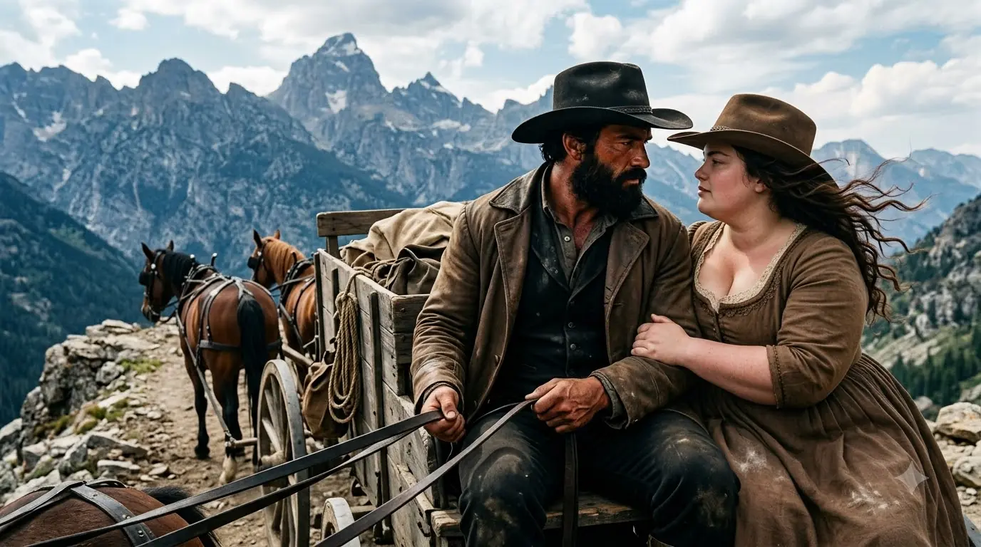 The Giant Asked for a Quiet Wife — Then the Wild Woman Beside Him Said, “You Ordered the Wrong One”