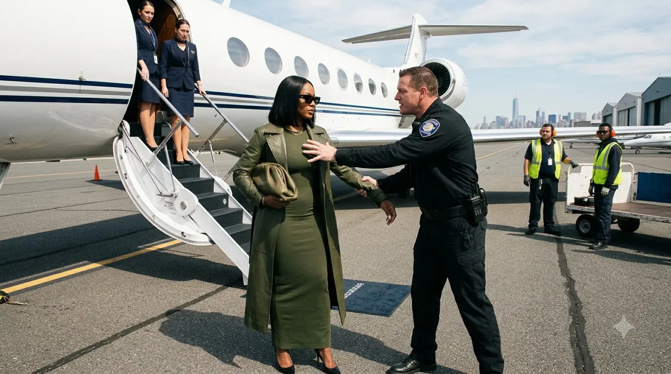 He Blocked Her From Boarding the Private Jet — Then His Radio Ordered Him to Release the Woman Who Owned Everything