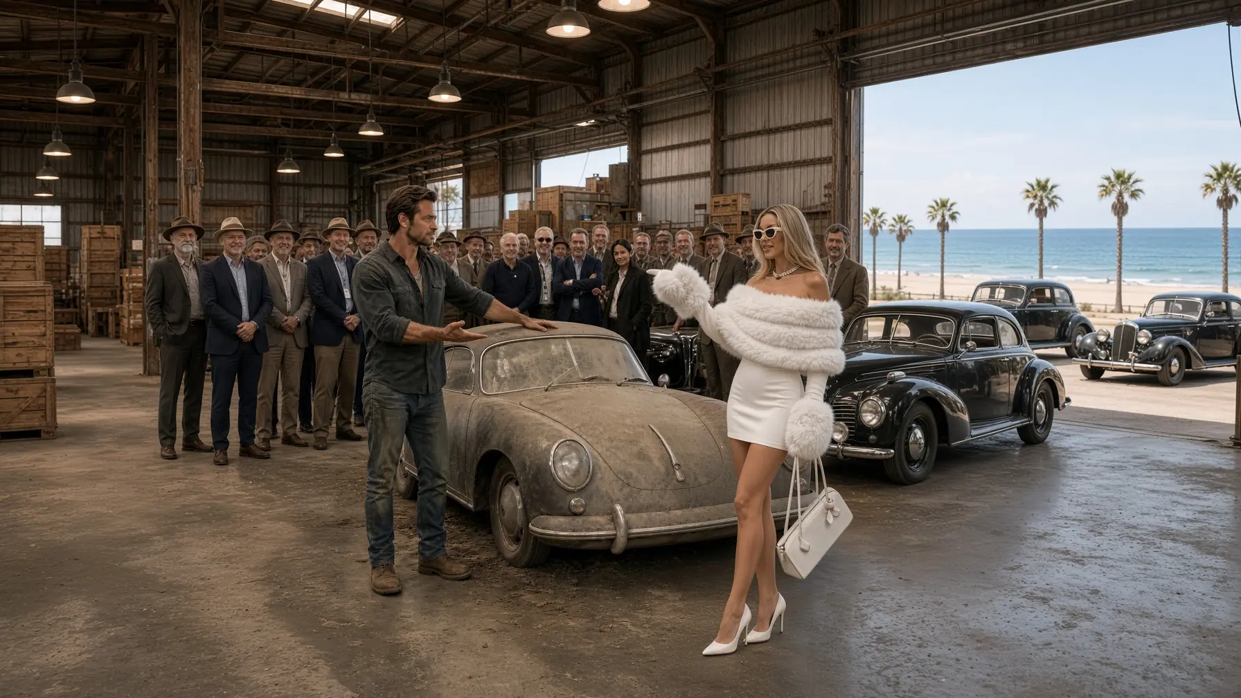 “That Porsche 356 Is Just Scrap,” the CEO Laughed — Then the Single Dad Turned the Key