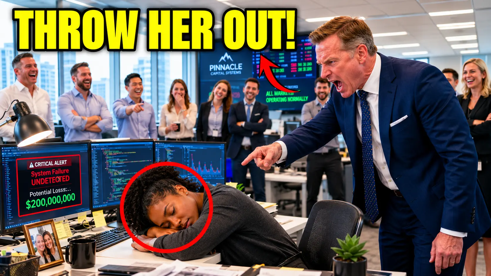 CEO Fired a Black Engineer for Sleeping at Her Desk — Unaware She Had Just Prevented a $200 Million Disaster