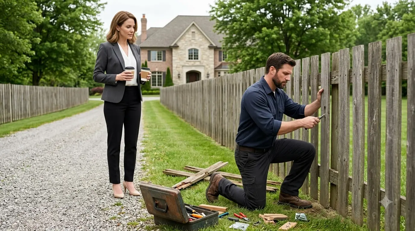 A Single Father Fixes a CEO’s Broken Fence — What She Gives Him in Return Leaves Him Speechless
