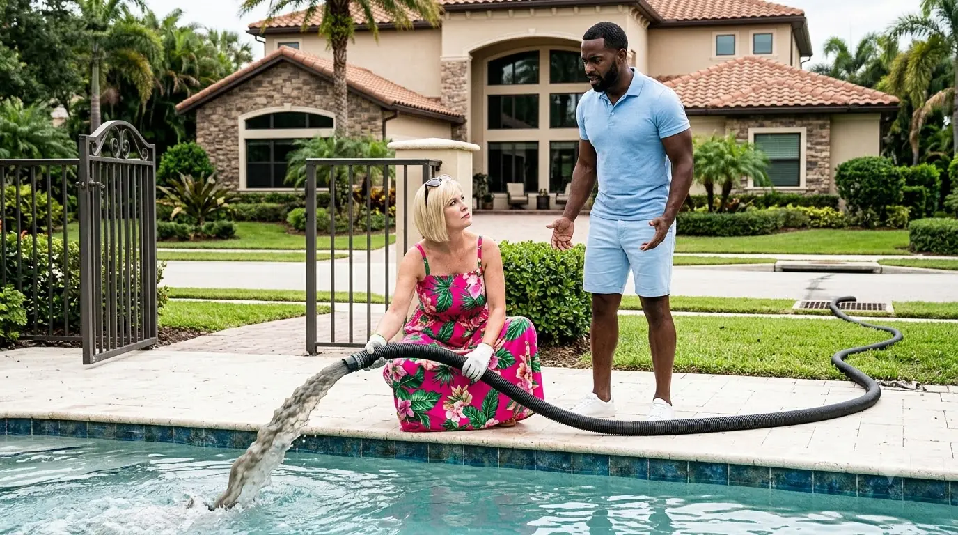 HOA President Pumped Sewer Water Into His Private Pool — Then the Security Footage Revealed...