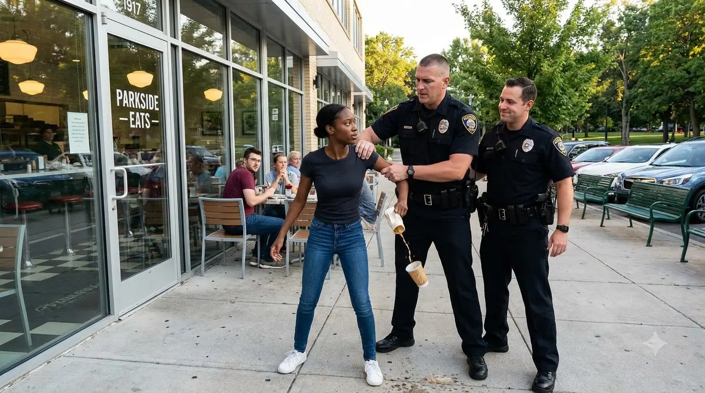 Cops Threaten Black Woman in Bar — Then She Reached Inside Her Jacket