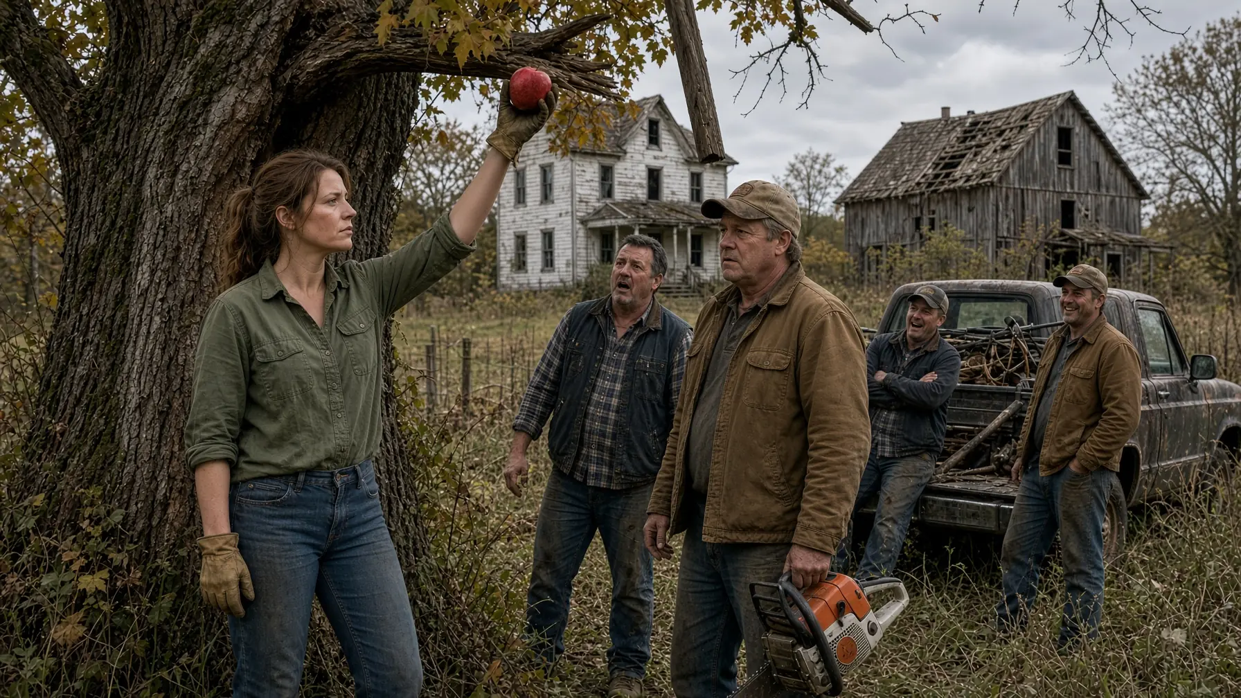EVERYONE TOLD CLARE TO CUT DOWN THE DEAD ORCHARD — THEN ONE OLD TREE GAVE HER AN ANSWER