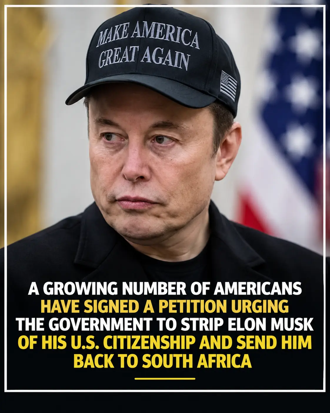 Petition to Revoke Elon Musk’s U.S. Citizenship Resurfaces With Thousands of Signatures