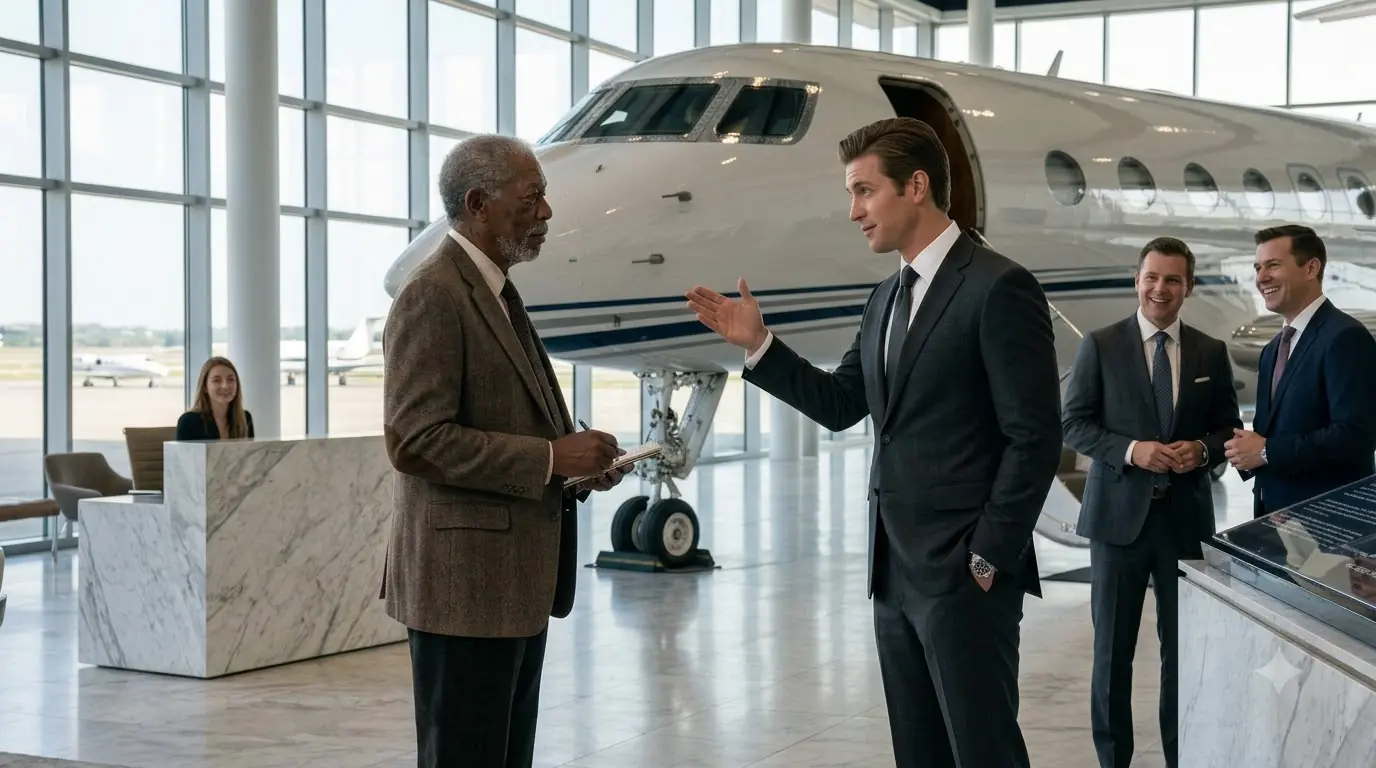 Elderly Man mocked by Private Jet Company — The Next Day, He's their Boss