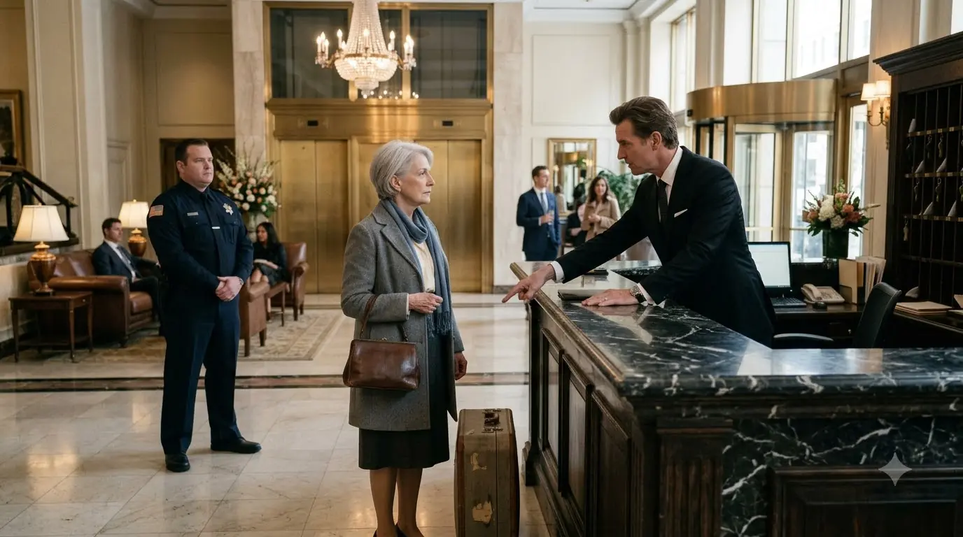 The Rich CEO Kicked an Old Woman Out of His Hotel — Then Discovered She Owned It