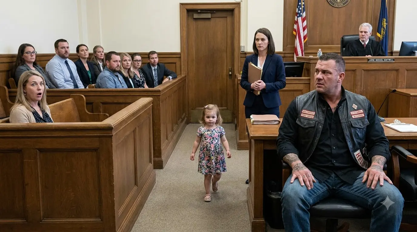 Former Hells Angel Was Framed for Stealing $52,000 — Then His 6-Year-Old Daughter Stood Up in Court
