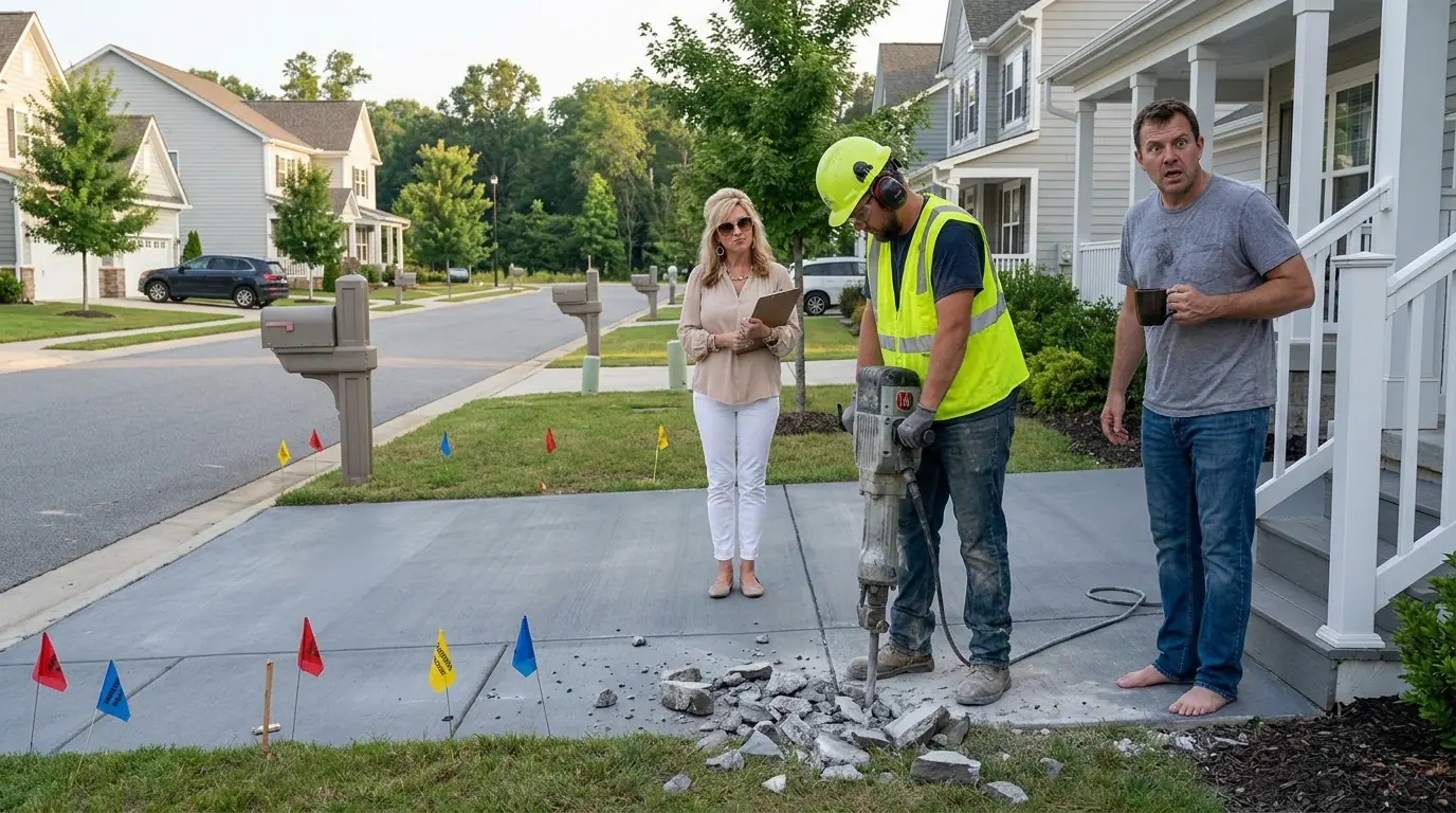 HOA KAREN JACKHAMMERED MY DRIVEWAY — SHE HAD NO IDEA WHAT WAS BURIED UNDER IT