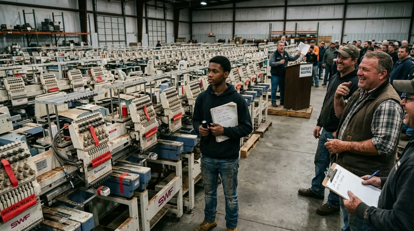 A Black Boy Bought 200 Broken Machines for $1,000 — They Laughed Until He Turned Them Into Gold