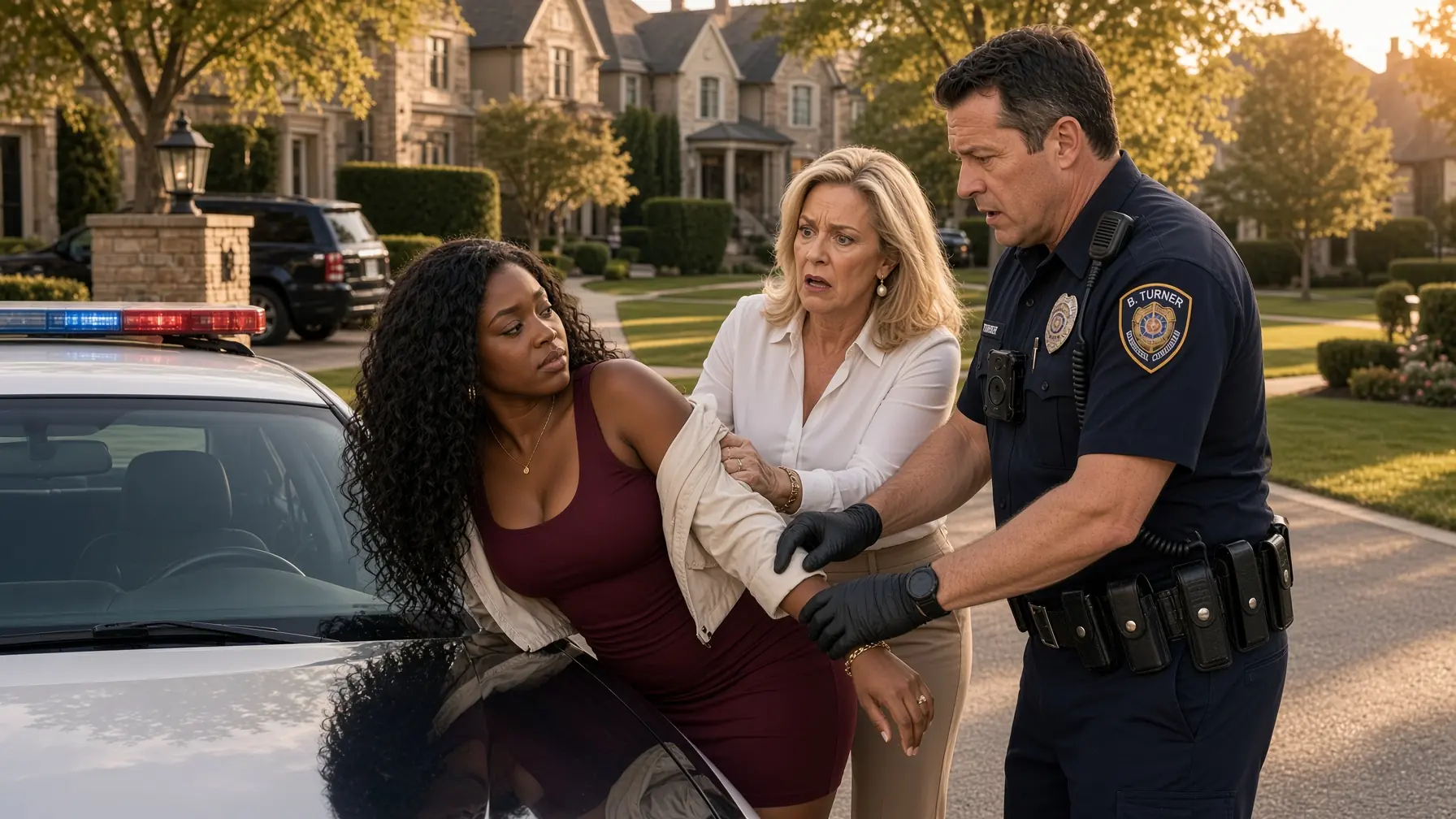 KAREN CALLED THE POLICE ON A BLACK WOMAN WALKING THROUGH THE NEIGHBORHOOD — THEN THE MANSION GATE OPENED