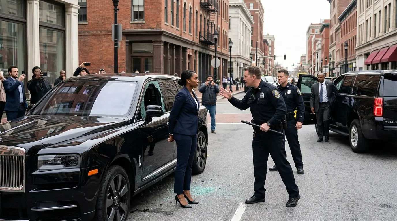 They Handcuffed a Woman Beside Her Own Rolls-Royce — Then the Badge They Tried to Hide Exposed an Entire Precinct