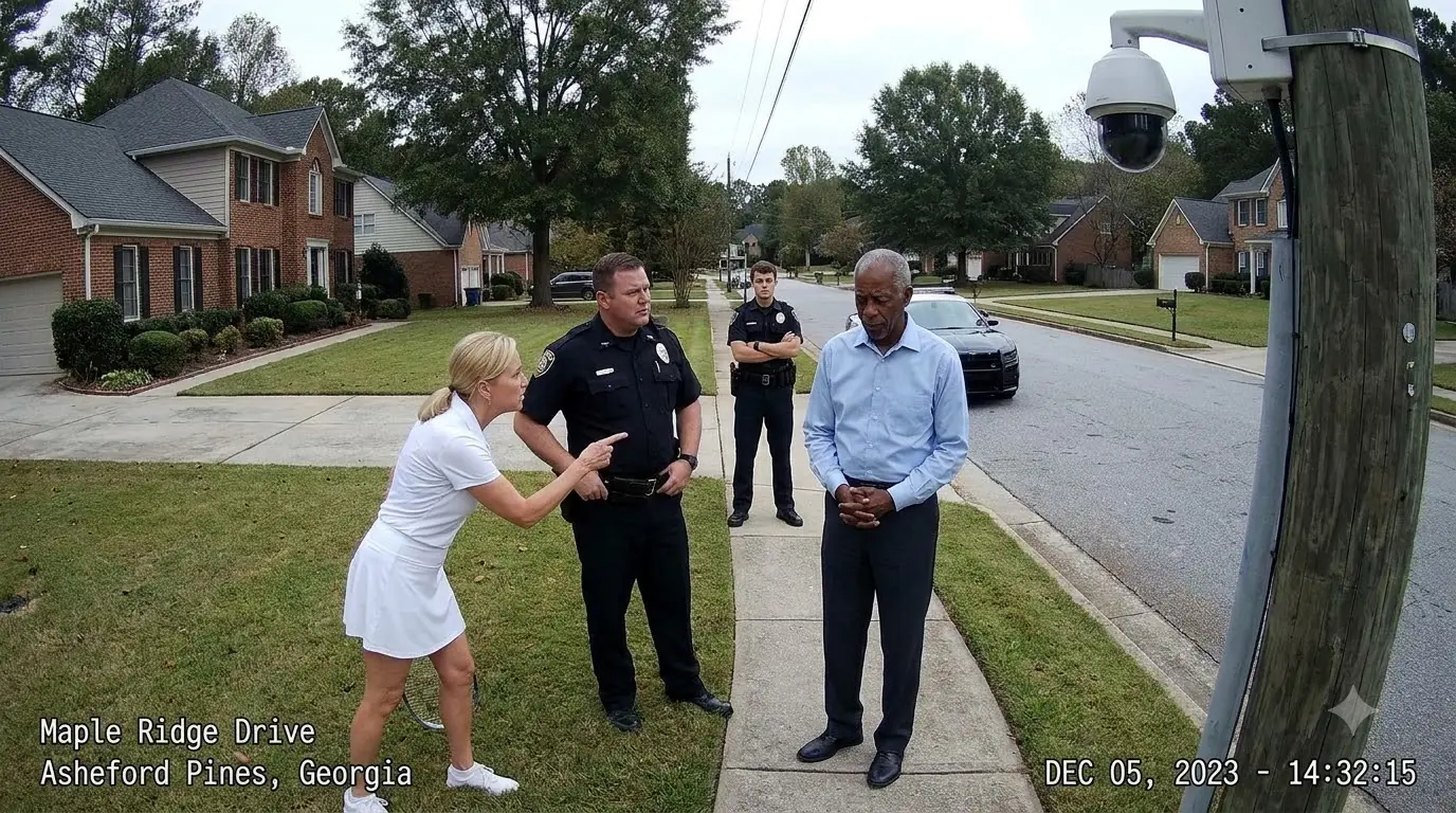 HOA Chair Faked an Assault and Called Police — Then the Quiet Neighbor Revealed He Was a Federal Judge