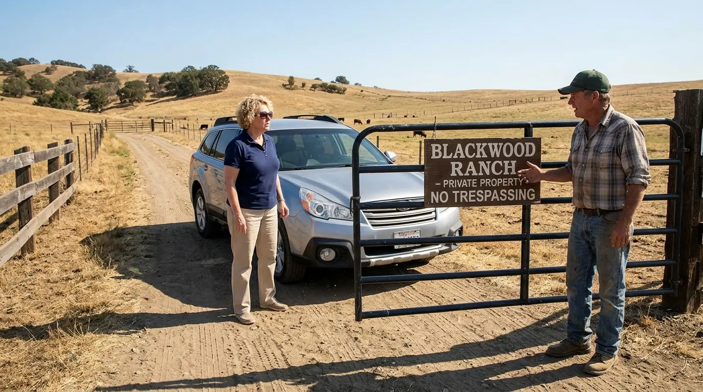 HOA Karen Kept Driving Through My Ranch Gate — So I Installed Steel Bollards She Can't Pass