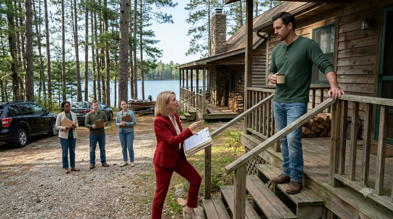 HOA Karen Demanded I Leave My Cabin — Then My Judge Mother Walked Out With the Law