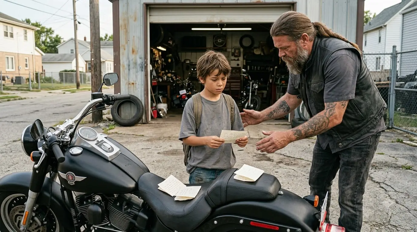 A Boy Left a Desperate Note on a Hells Angel’s Bike — Then 200 Bikers Came For Him