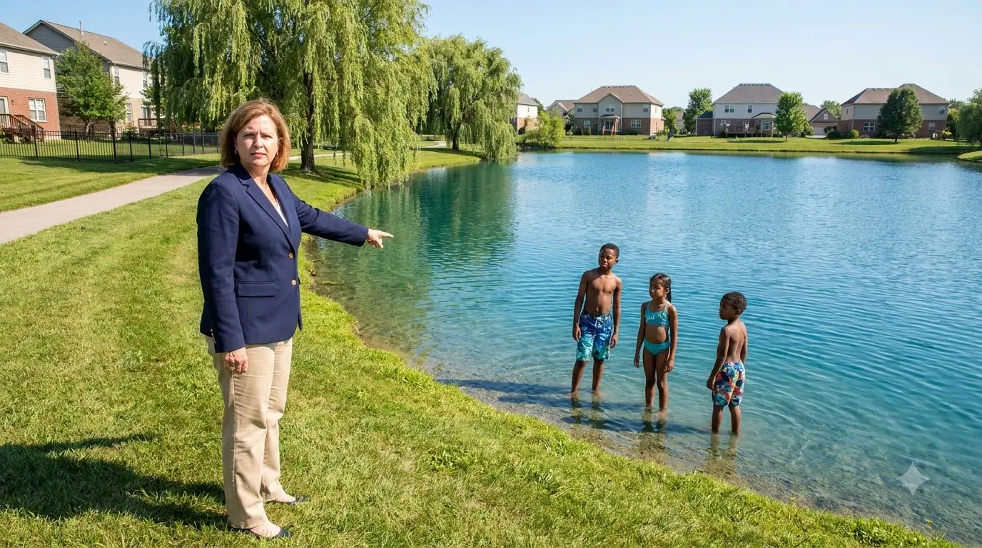 HOA Karen Called 911 on My Kids Swimming — Then I Found Out I Owned the Lake