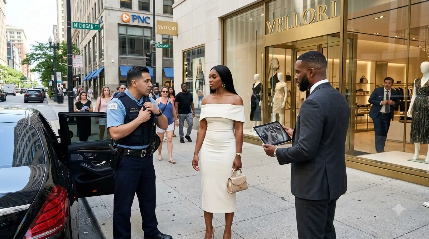Police Followed a Woman Out of a Luxury Boutique — Then Her Husband Arrived With the Security Footage
