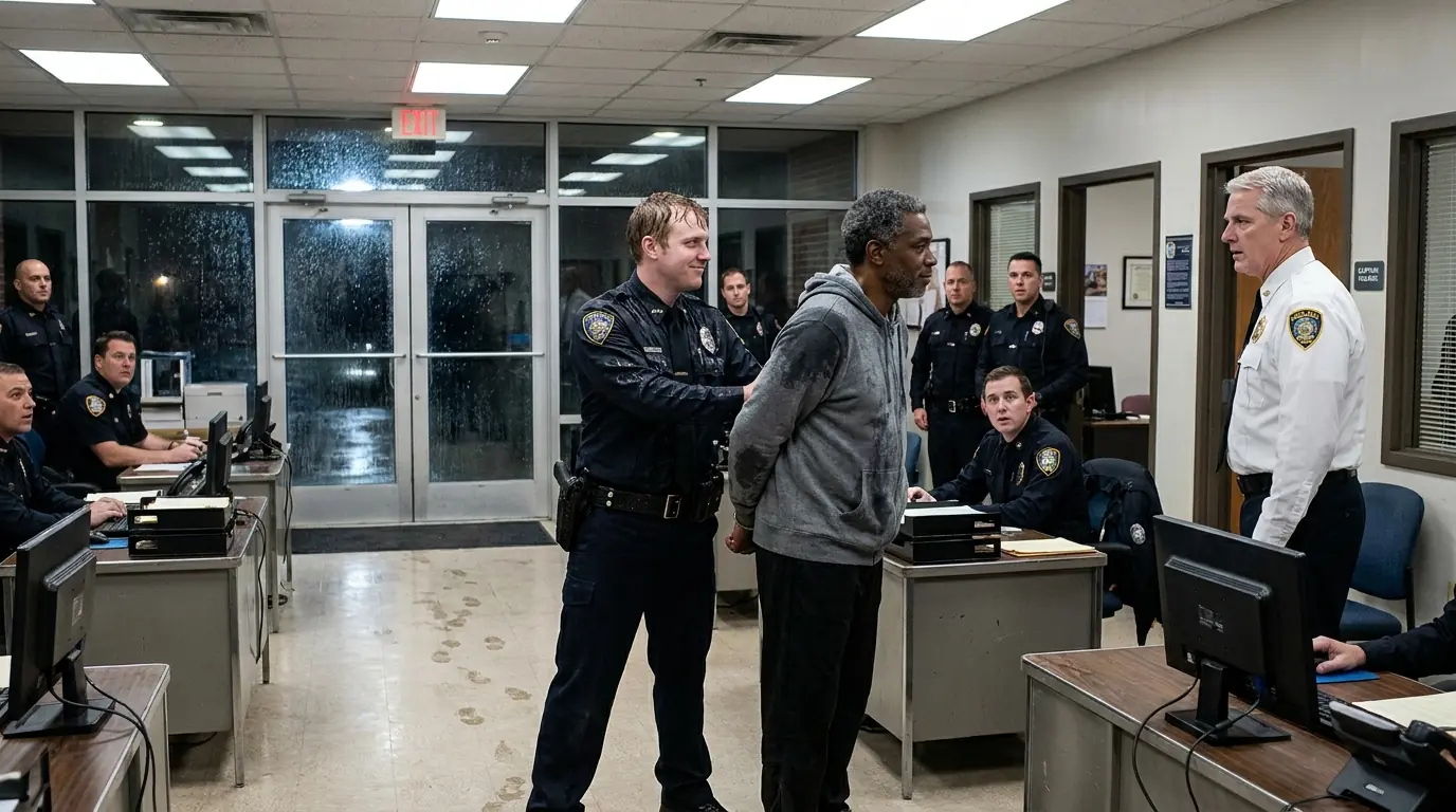 OFFICER THREATENED A BLACK MAN WITH PRISON — THEN THE CAPTAIN WHISPERED, “YOUR HONOR”