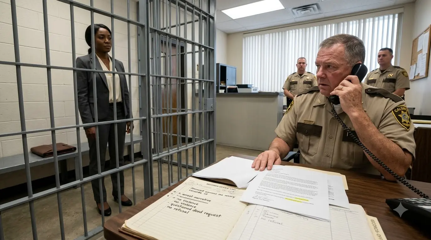 Sheriff Jailed a Woman for “Being Difficult” — Then the White House Called and Asked Him One Question He Couldn’t Answer