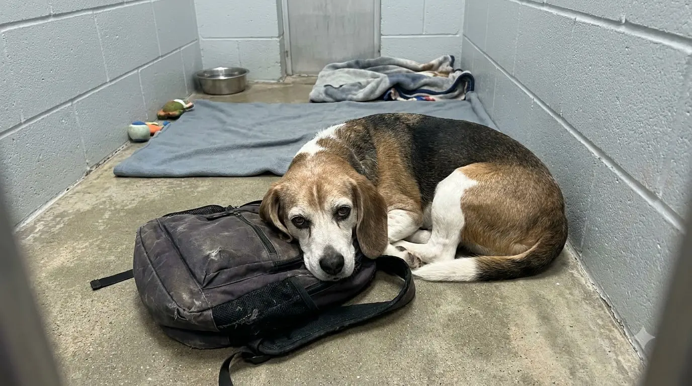 Benny Ignores Every New Bed and Toy, but He Won’t Sleep Without the Old Backpack He Arrived With